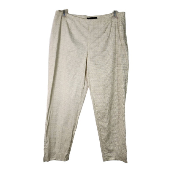 Piazza Sempione Pants - Piazza Sempione Audrey Cropped Straight Leg Pants size 44